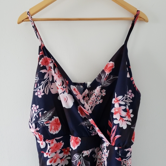 Mimi Blues Boutique Dresses & Skirts - Mimi Blues || Blue Floral Wrap Dress